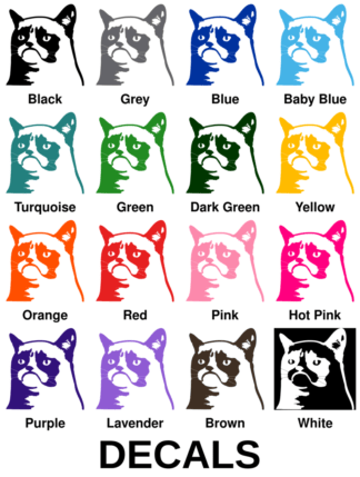 Grumpy Cat 2 Decals